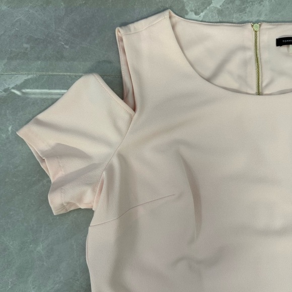 Women’s Tommy Hilfiger Cold Shoulder Midi Dress Plus Size 16 - Picture 6 of 16